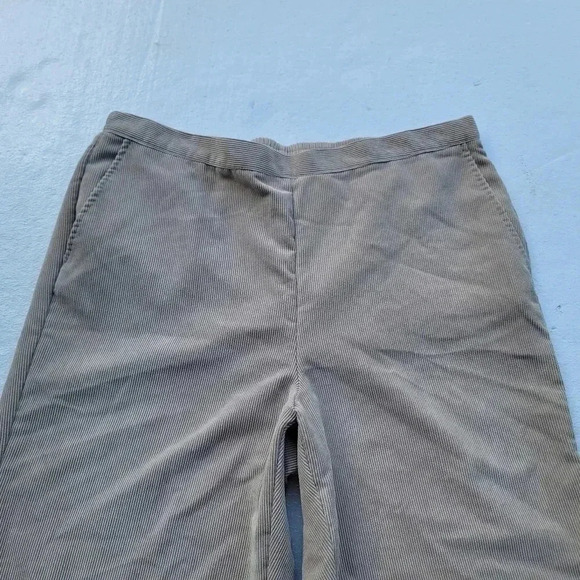 NWOT Alfred Dunner St Moritz Womens Pull On Beige Tan Corduroy Pants Sz 20 - Picture 9 of 11